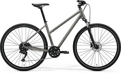 Merida CROSSWAY 100 (SILK WARM SLATE GREY(BLACK), XL)
