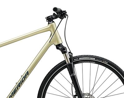 Merida Crossway 300-Frame Set (SILK CHAMPAGNE(BLUE), XL)