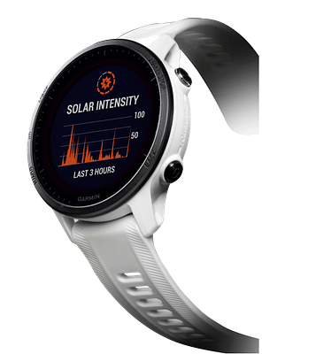 Garmin Forerunner 955 Solar- Whitestone