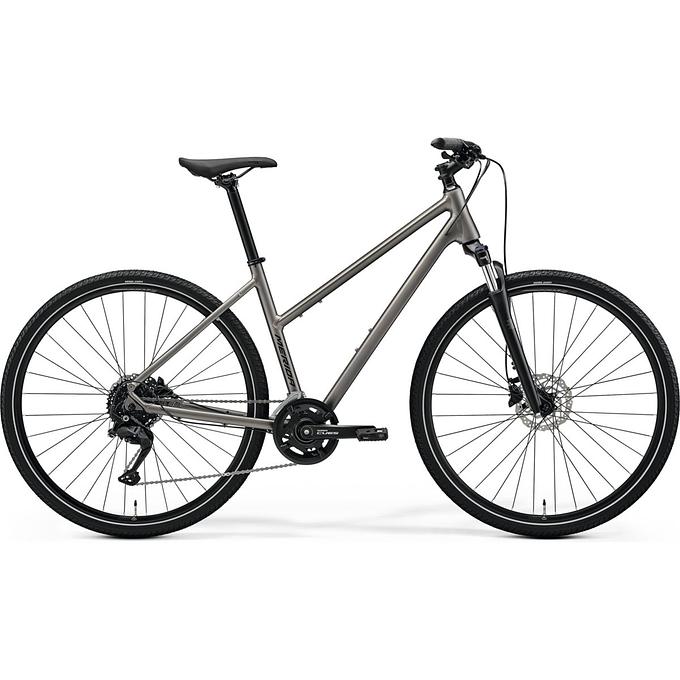 Merida CROSSWAY 100 (SILK WARM SLATE GREY(BLACK), L)