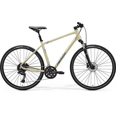 Merida Crossway 300-Frame Set (SILK CHAMPAGNE(BLUE), XL)