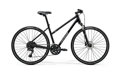 Merida CROSSWAY 10 V Lady (SILK DARK SILVER(GREY/BLACK), W-S(46))