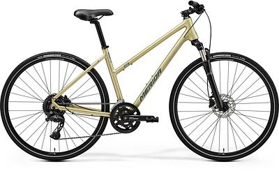 Merida Crossway 300-Frame Set (SILK CHAMPAGNE(BLUE), XL)