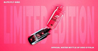 Elite Fly Giro D Italia Black Map 550ml