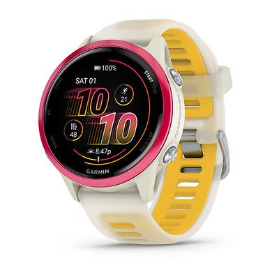Garmin Forerunner 570 42MM-Bone/Raspberry/Mango