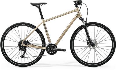 Merida CROSSWAY 100 (SILK WARM SLATE GREY(BLACK), XL)