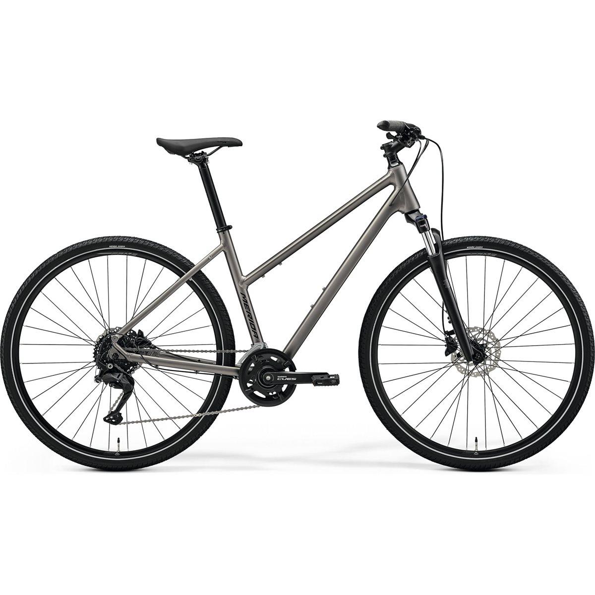 Merida CROSSWAY 100 (SILK WARM SLATE GREY(BLACK), L)