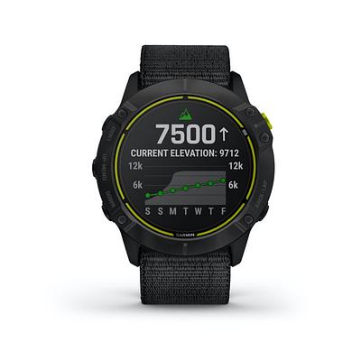 Garmin Enduro 3 (51 Mm) Solar Sapphire Carbon Gray Dlc Titanium With Black Ultrafit Nylon Band