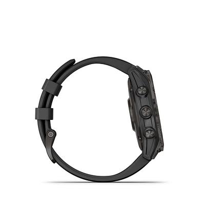 Garmin Epix Gen 2 Black,Carbon Gray Dlc Ti W/Silicone Band