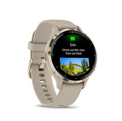 Garmin Venu 3S- Cream Gold Dust Rose