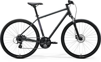 Merida Crossway 10 v-Frame Set (SILK DARK SILVER(GREY/BLACK), ML)