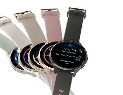 Garmin Venu 3S- Cream Gold Dust Rose