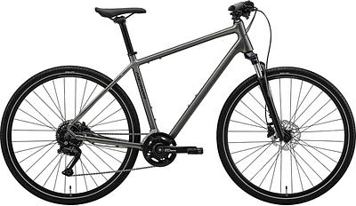 Merida CROSSWAY 100 (SILK WARM SLATE GREY(BLACK), XS)