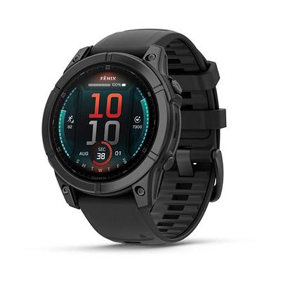 Garmin Fenix E, 47Mm Slate Gray Steel/Black Band (Amoled)