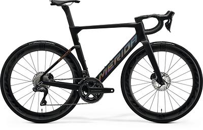 Merida REACTO TEAM-FRAME SET (SILK BLACK(GLOSSY DARK SILVER), M)