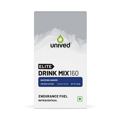 UNIVED Elite Drink Mix 160 (Buzzing Naked / 8 Sachets)