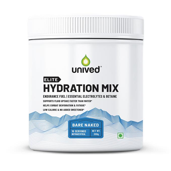 UNIVED Elite Hydration Mix (Bare Naked / 16 Servings)