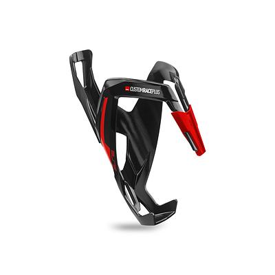 Elite BOTTLECAGE CUSTOM RACE PLUS BLACK YELLOW GRAPHIC 2020