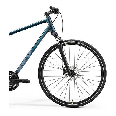Merida CROSSWAY 100 (TEAL-BLUE(SILVER-BLUE/LIME), XS(43))