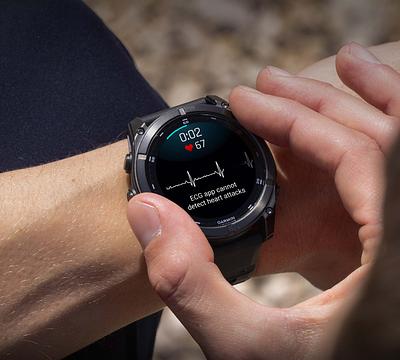 Garmin Fenix 8 47Mm, Glass/Ss, Slate Gray Steel/Black, Blk Bnd, Sea (Amoled)